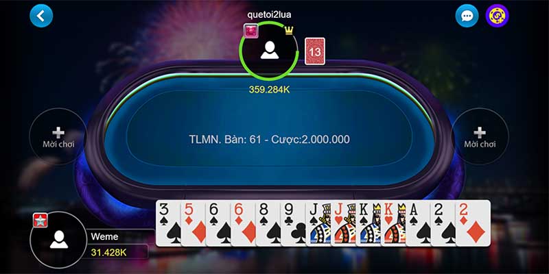 Giữ bài mạnh để chặt khi cần thiết